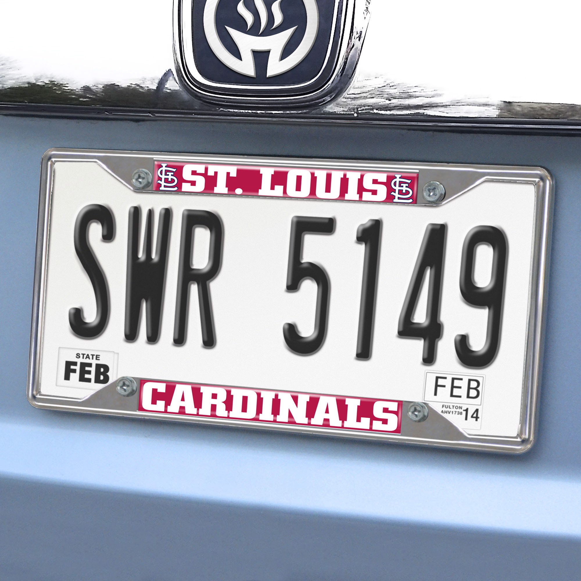 Fanmats St Louis Cardinals License Plate Frame