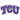 Texas Christian University Embossed Color Emblem2