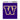 University of Washington Matte Decal