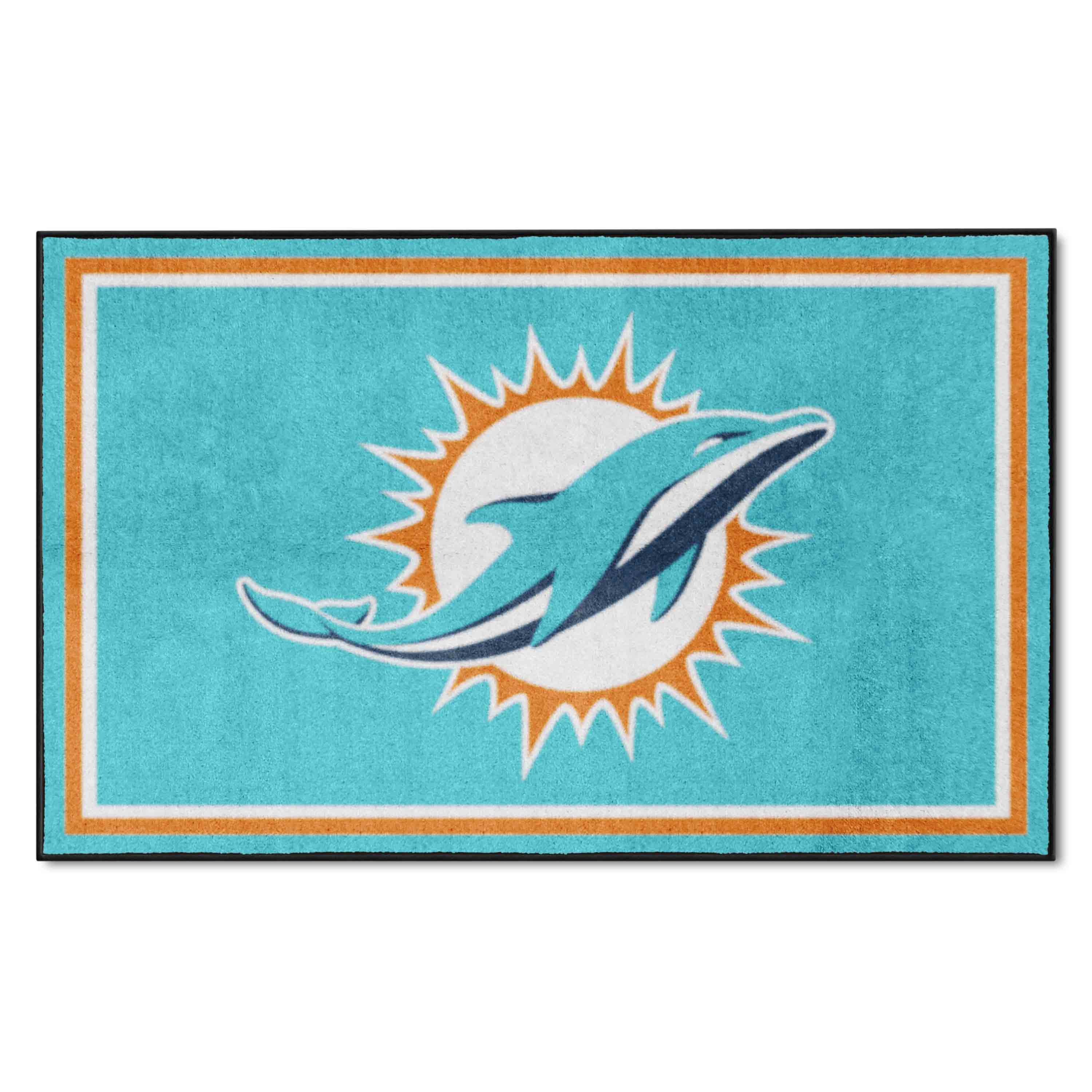fanmats NFL - Miami Dolphins 4x6 Rug Shop | Home & Garden
