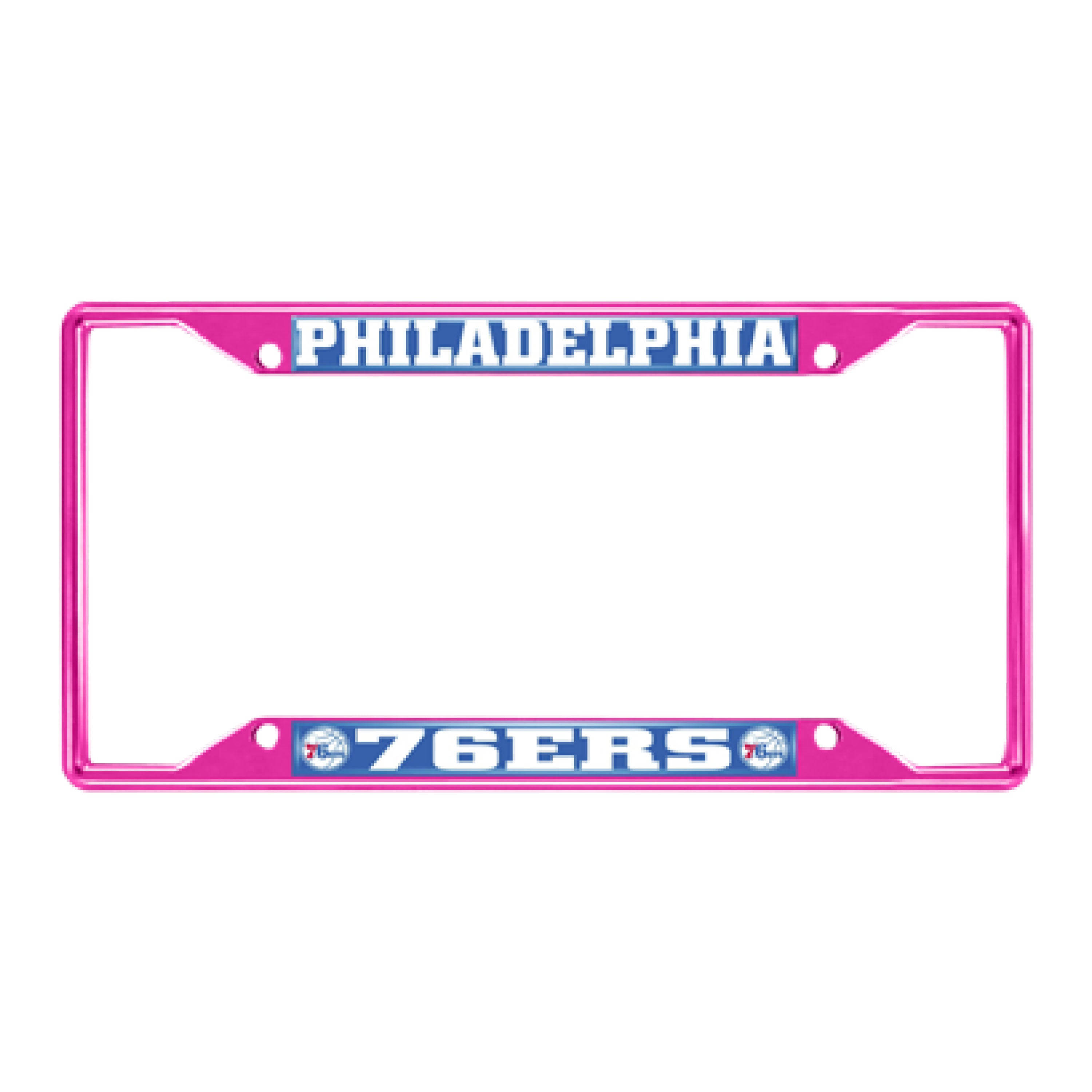 fanmats NBA - Portland Trail Blazers Pink License Plate Frame