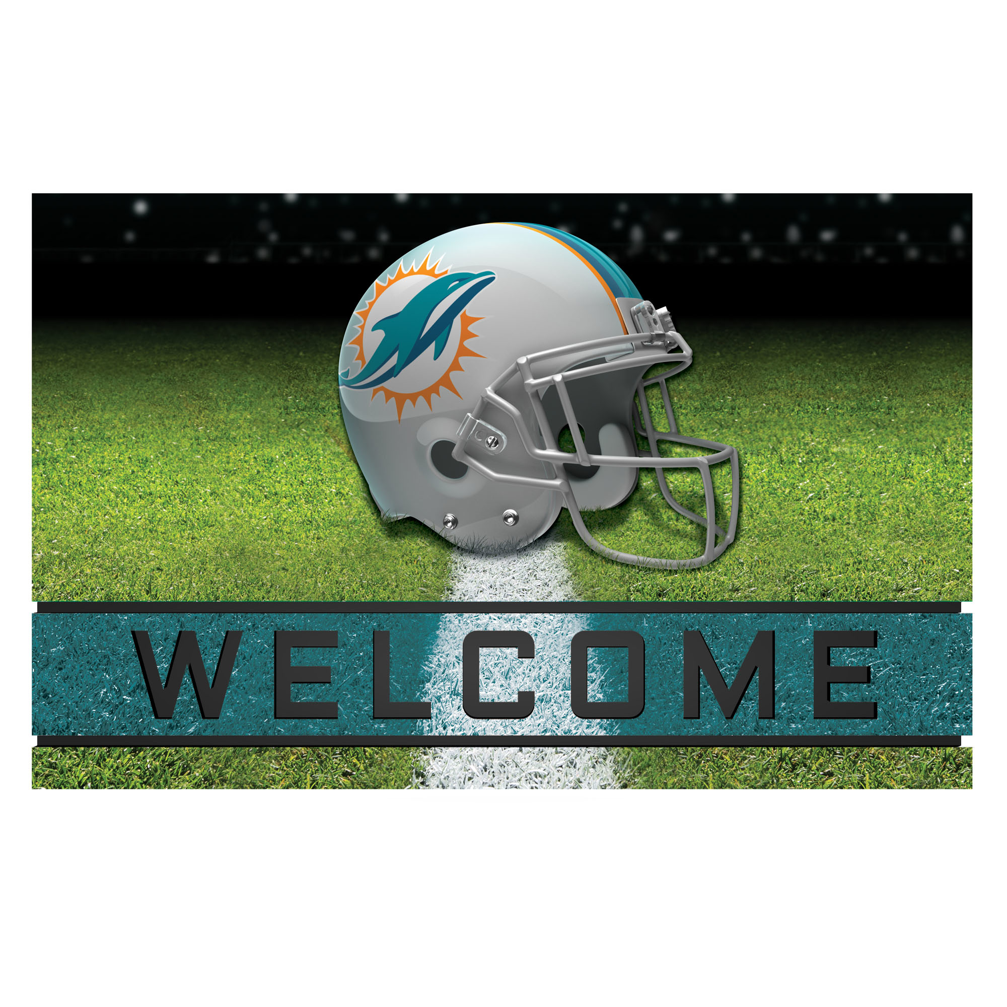 Fanmats | Miami Dolphins Crumb Rubber Door Mat