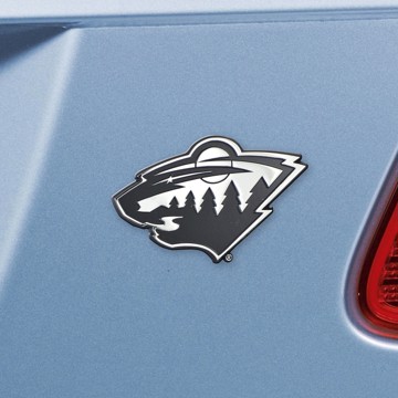  NHL Minnesota Wild Logo Automotive Car Window Locker Circle  Bumper Sticker : Sports & Outdoors