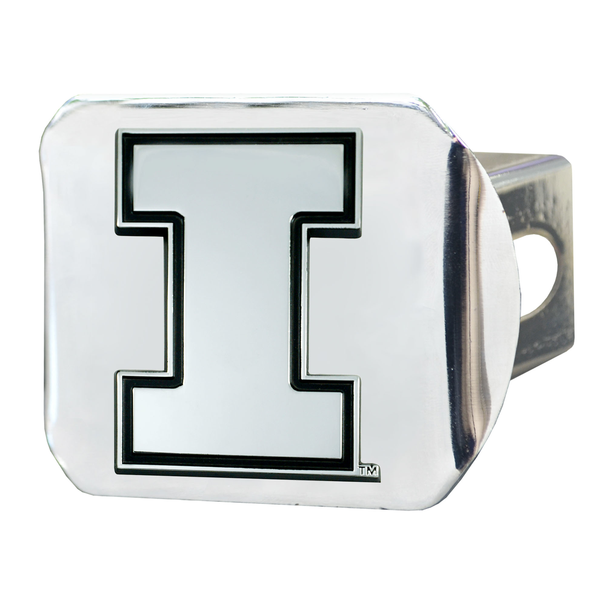 Fanmats | Illinois Illini Hitch Cover - Chrome