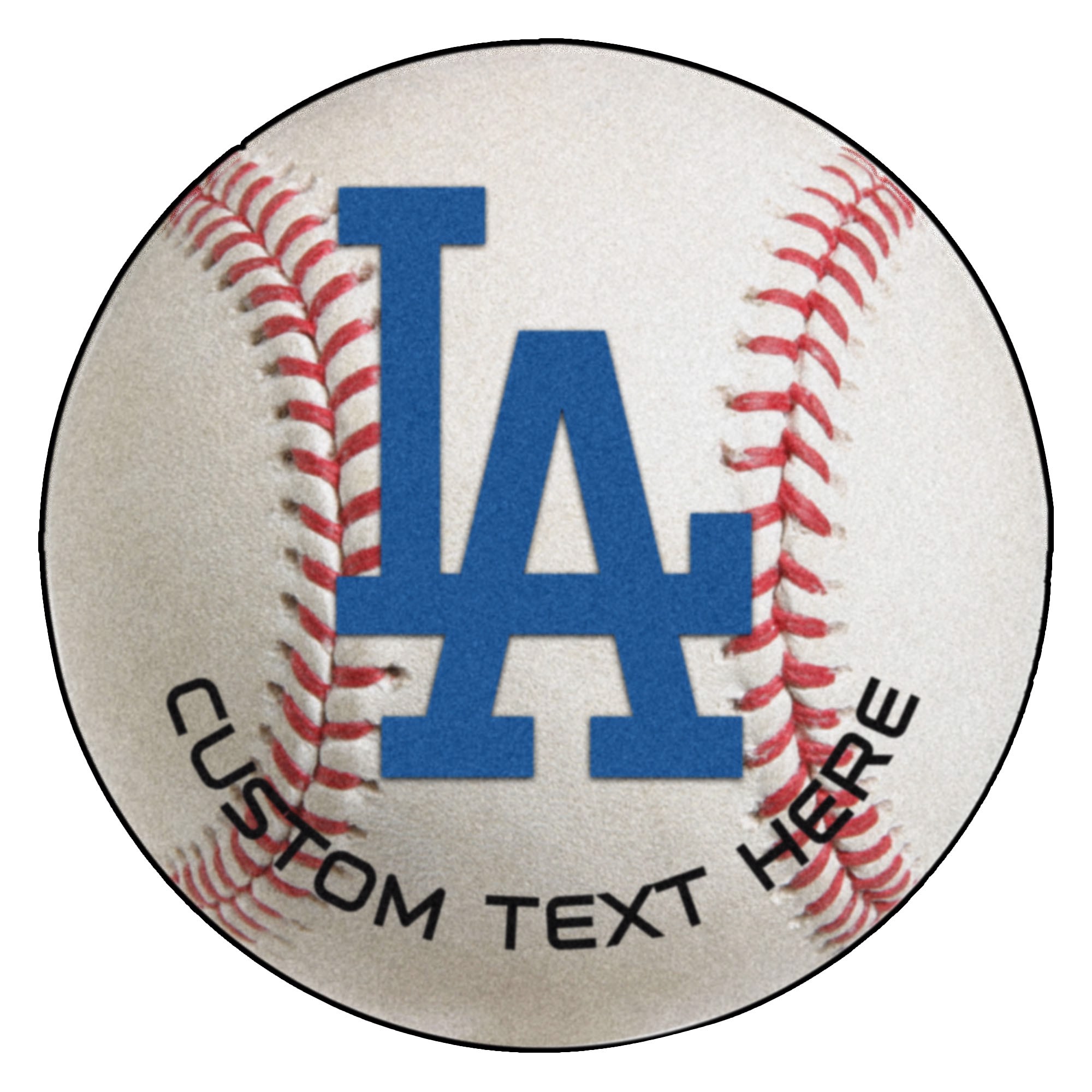 Fanmats | Los Angeles Dodgers Personalized Baseball Mat