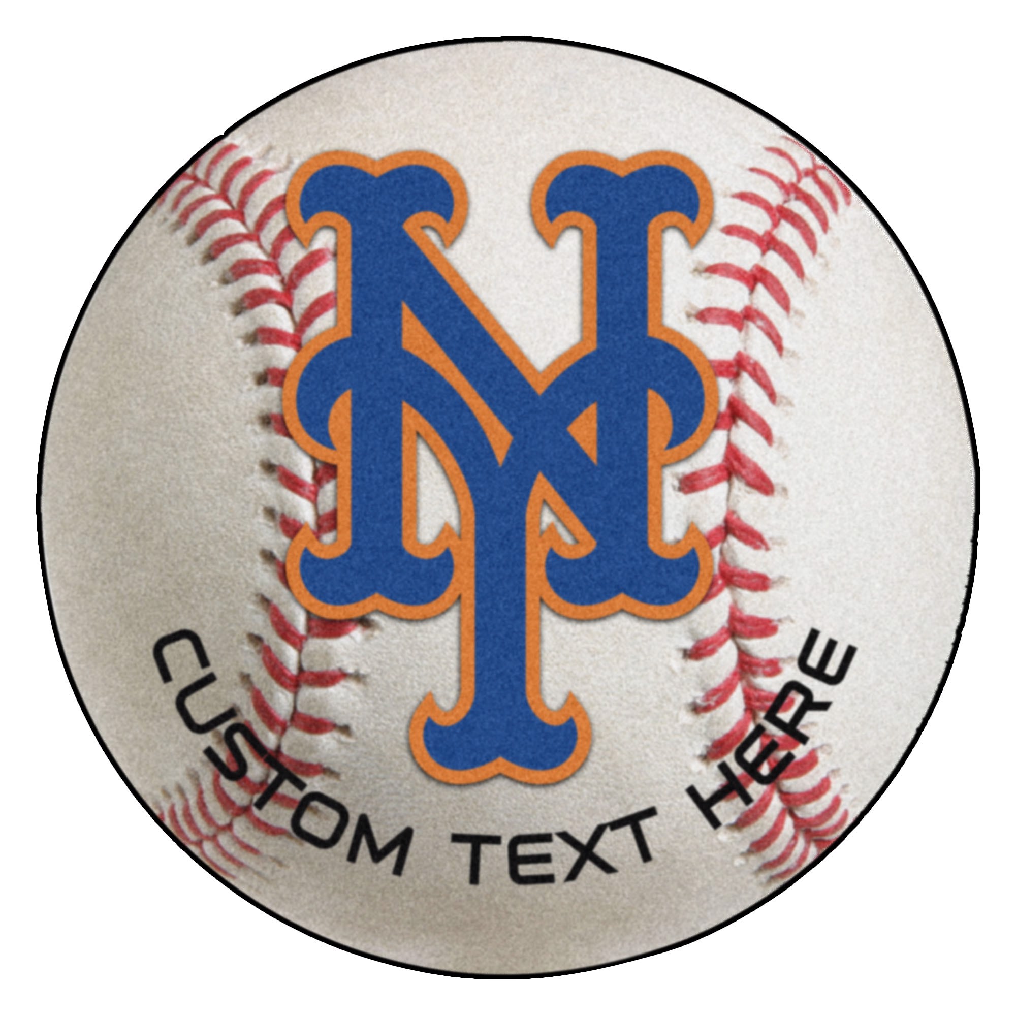 Fanmats | New York Mets Personalized Baseball Mat