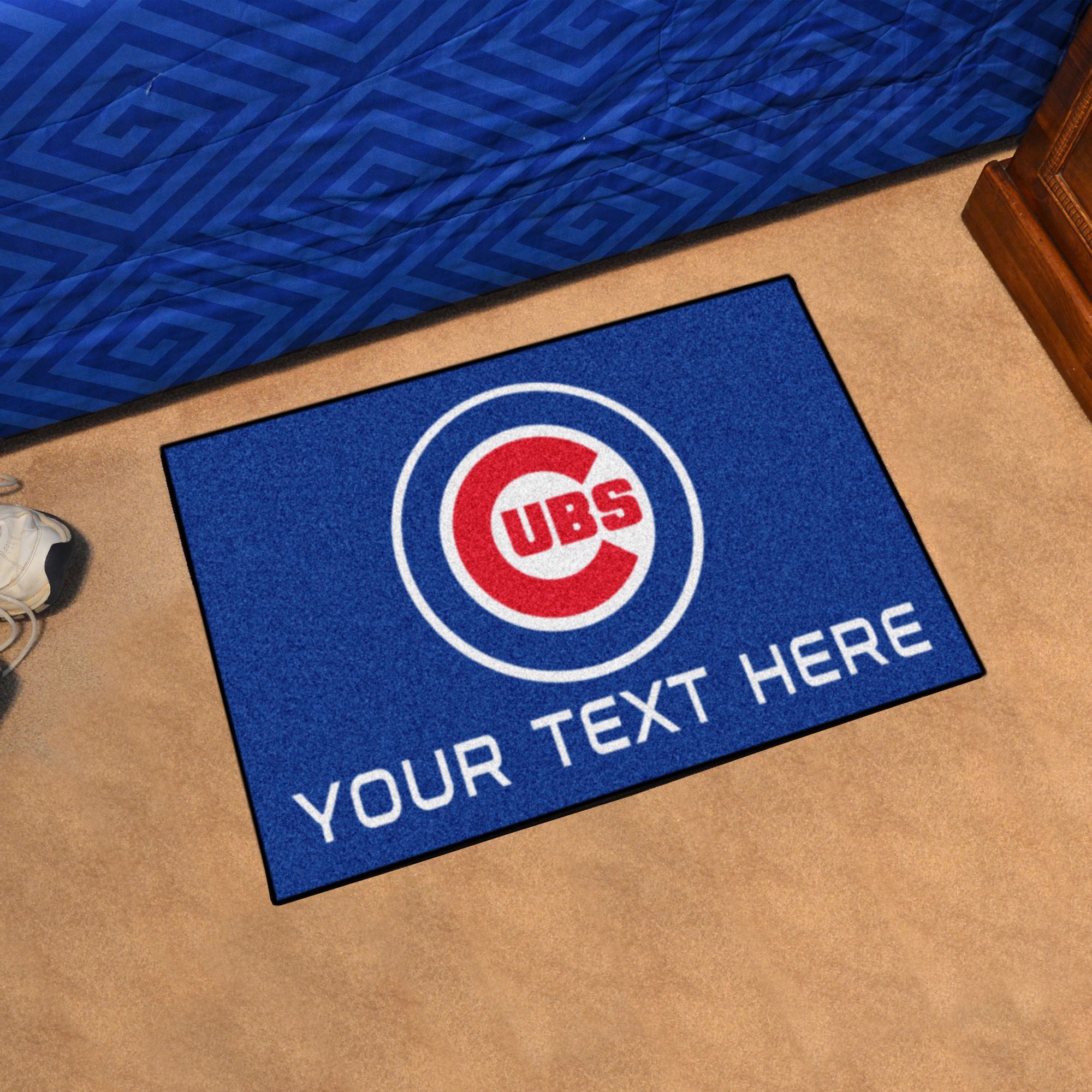 Chicago cubs bathroom rugs