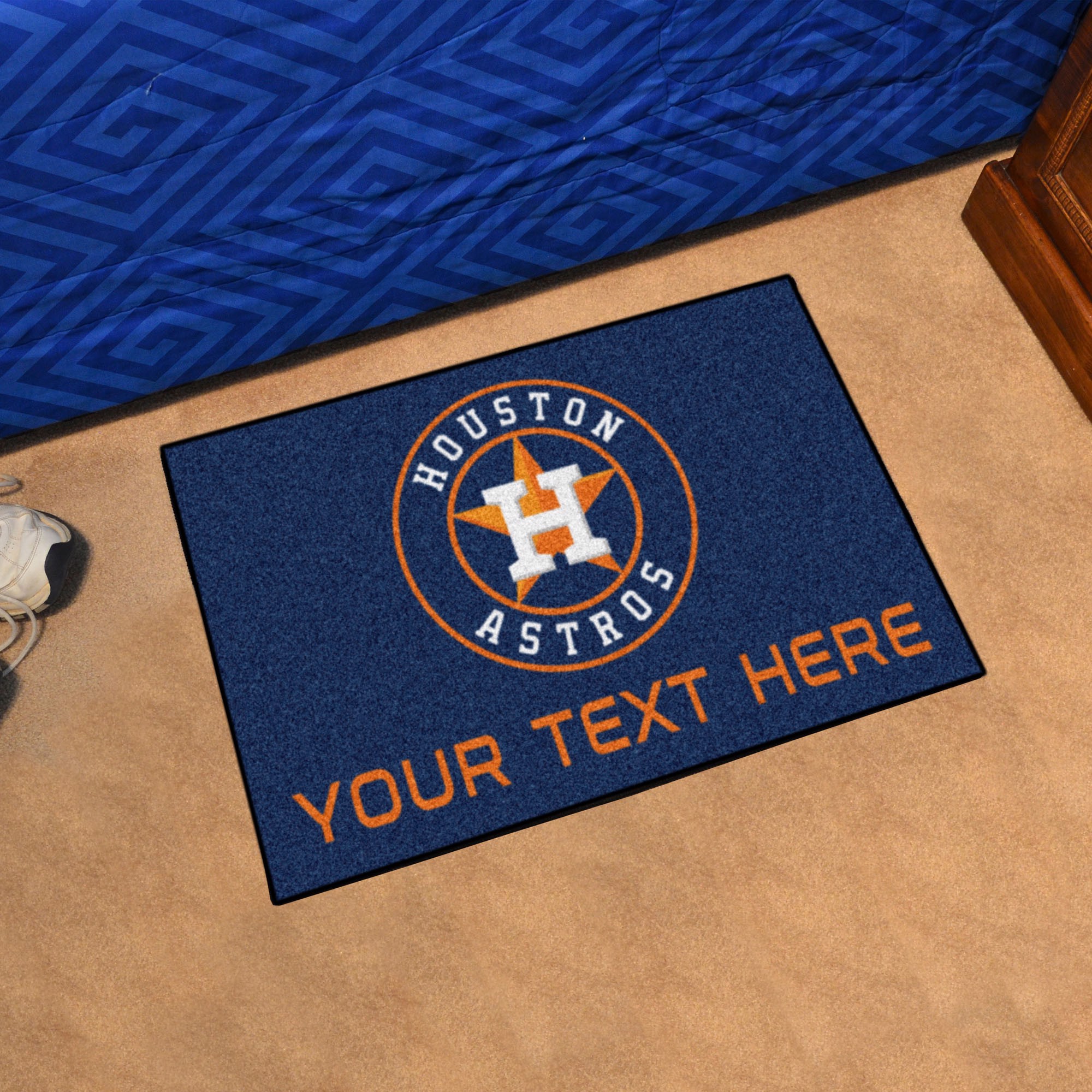 Houston Astros Personalized Starter Mat 