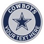 Picture of Dallas Cowboys Personalized Roundel Mat