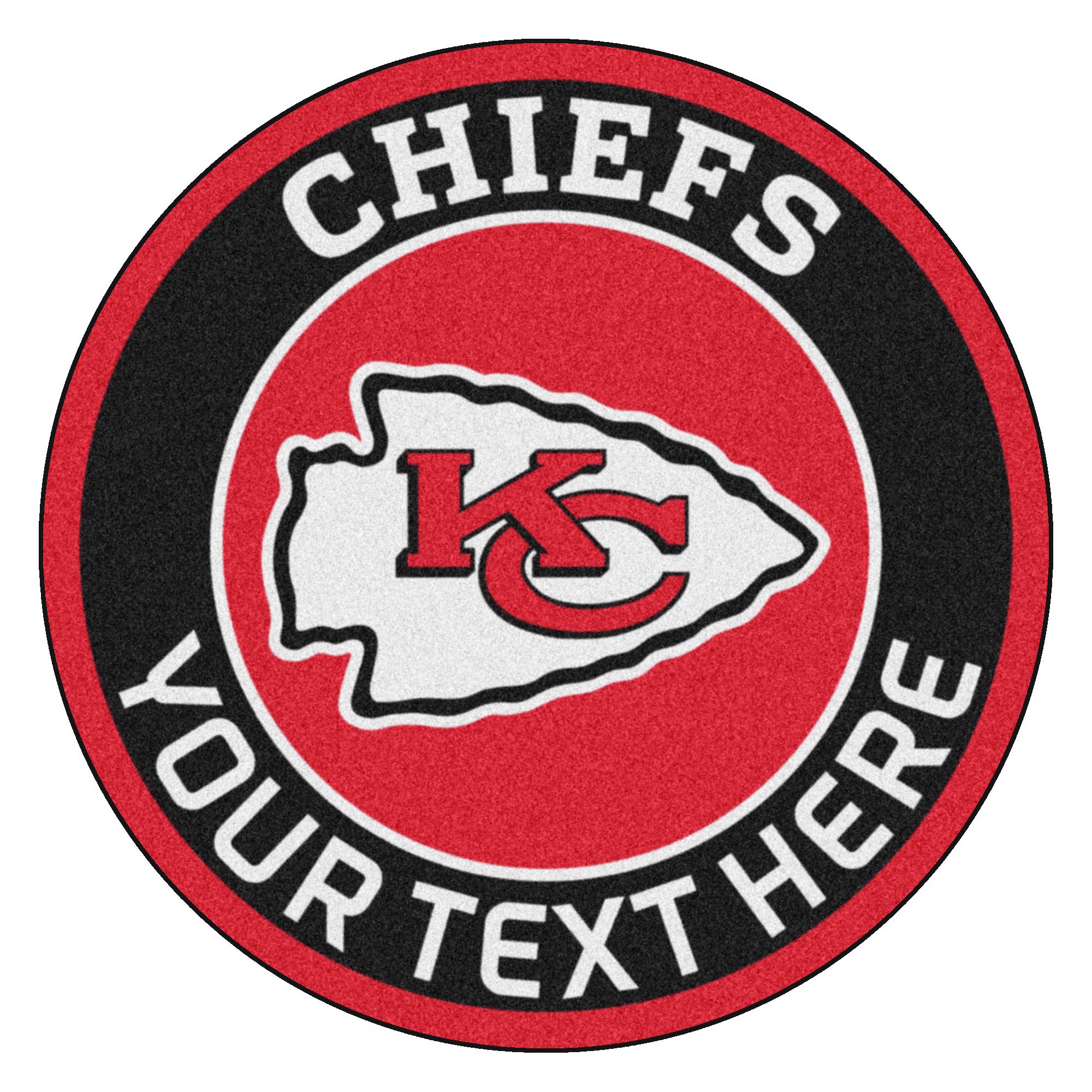 Fanmats | Kansas City Chiefs Personalized Roundel Mat