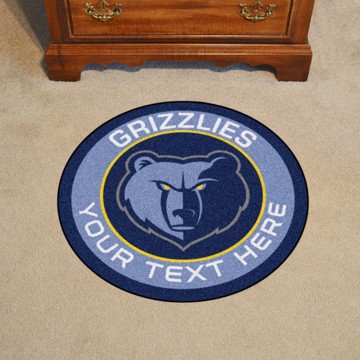 Picture of Memphis Grizzlies Personalized Roundel Mat