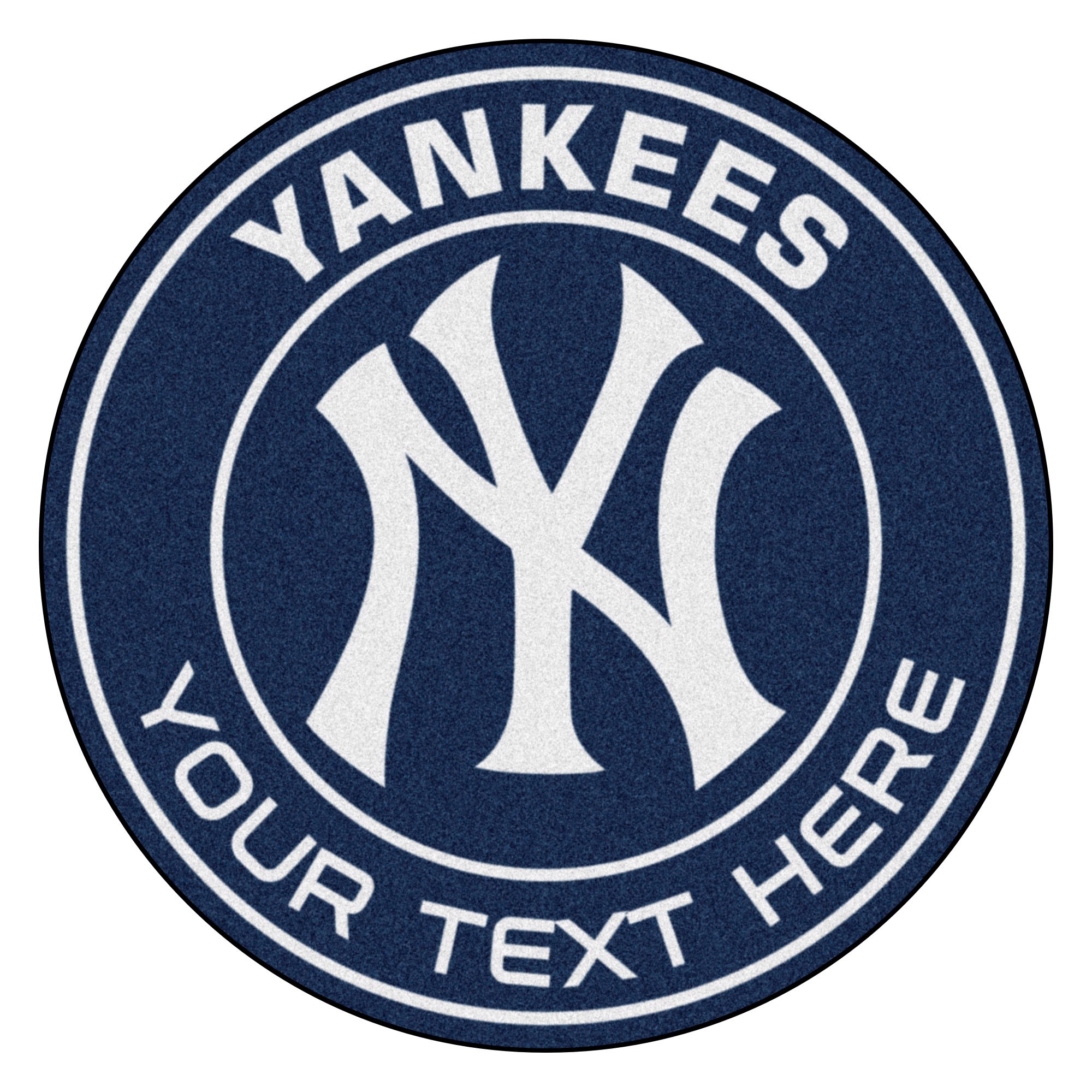 Fanmats | New York Yankees Personalized Roundel Mat