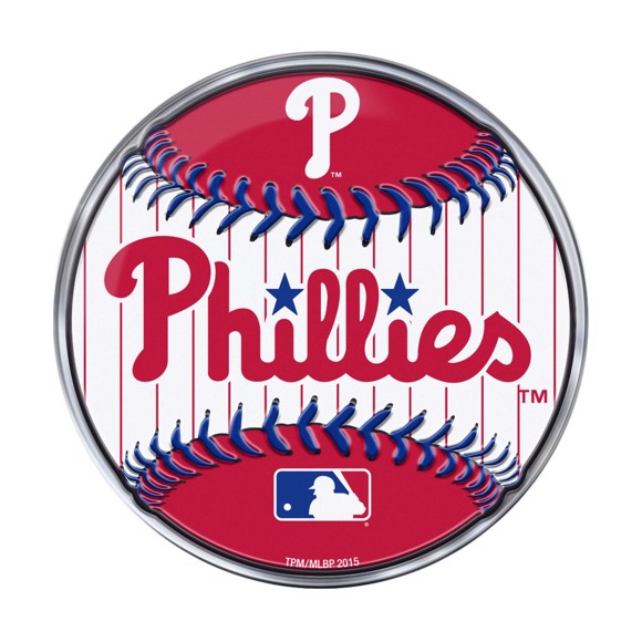 Fanmats  MLB - Philadelphia Phillies Embossed Baseball Emblem