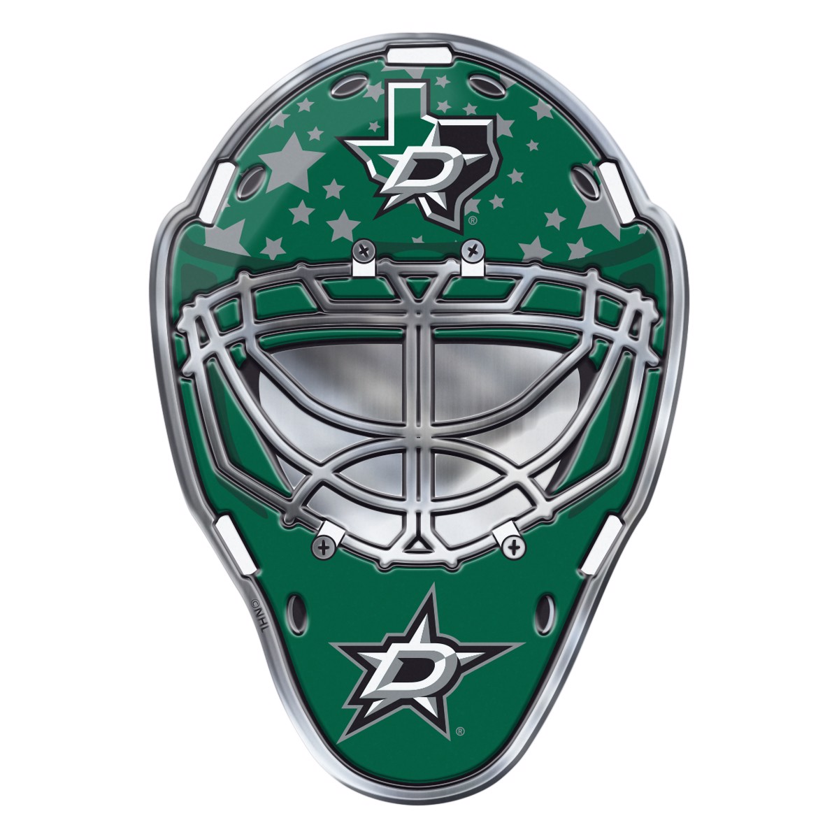 Tampa Bay Lightning Aluminum Embossed Hockey Logo Emblem