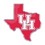 Picture of Houston Cougars Embossed State Emblem