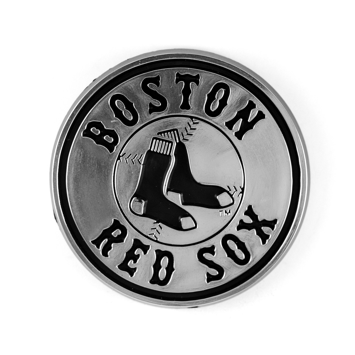 MLB - Boston Red Sox Molded Chrome Emblem | Fanmats - Sports Licensing ...