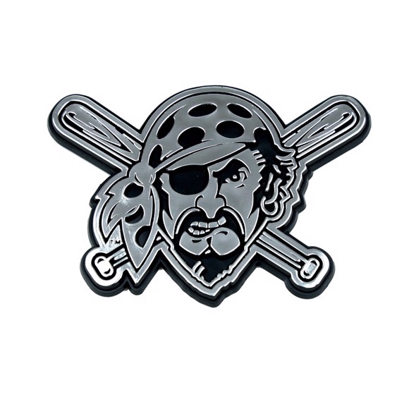 FANMATS Pittsburgh Pirates MLB Chrome Emblem Metal Emblem at