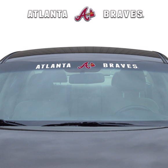 Atlanta Braves Windshield Decal