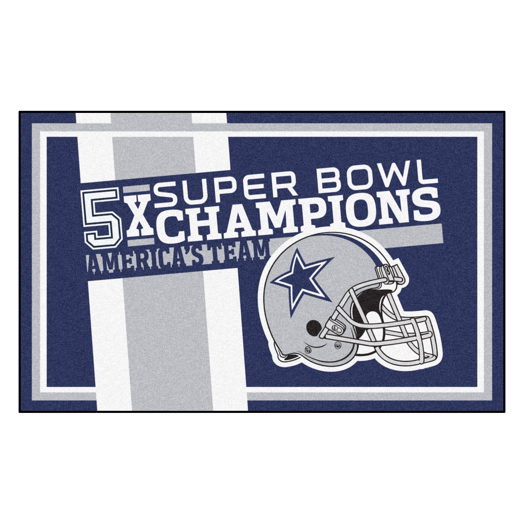 Fanmats | Dallas Cowboys Dynasty 4x6 Rug