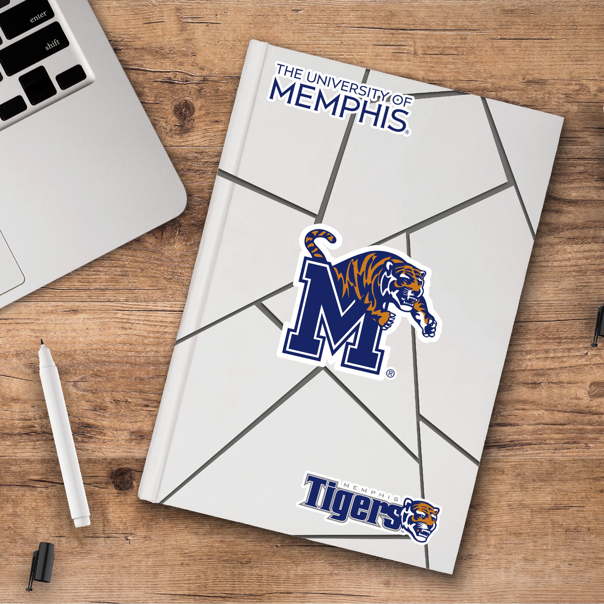  FANMATS NCAA Memphis Tigers Team Decal, 3-Pack, 61074 Blue :  Sports & Outdoors