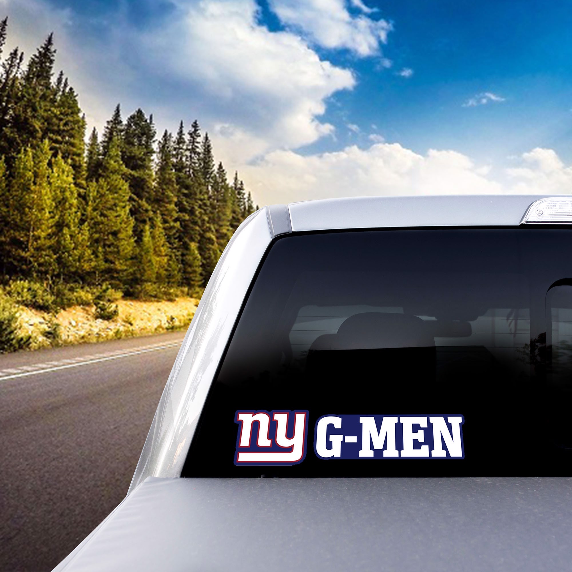 Logo New York Giants 3-Pack Fan Decal