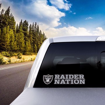 Raider Nation Las Vegas Raiders Window Decal Sticker, Custom Made In the  USA