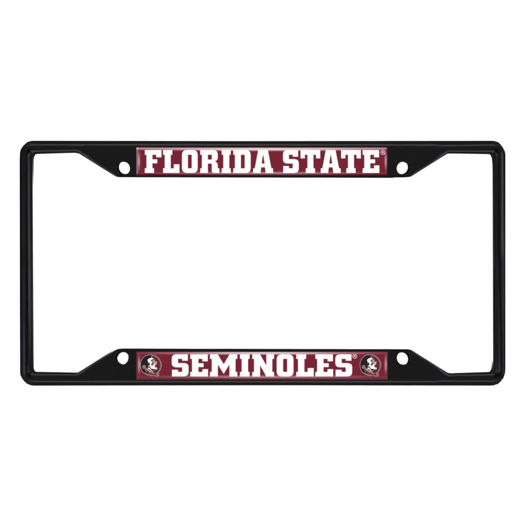 Fanmats | Florida State Seminoles License Plate Frame - Black