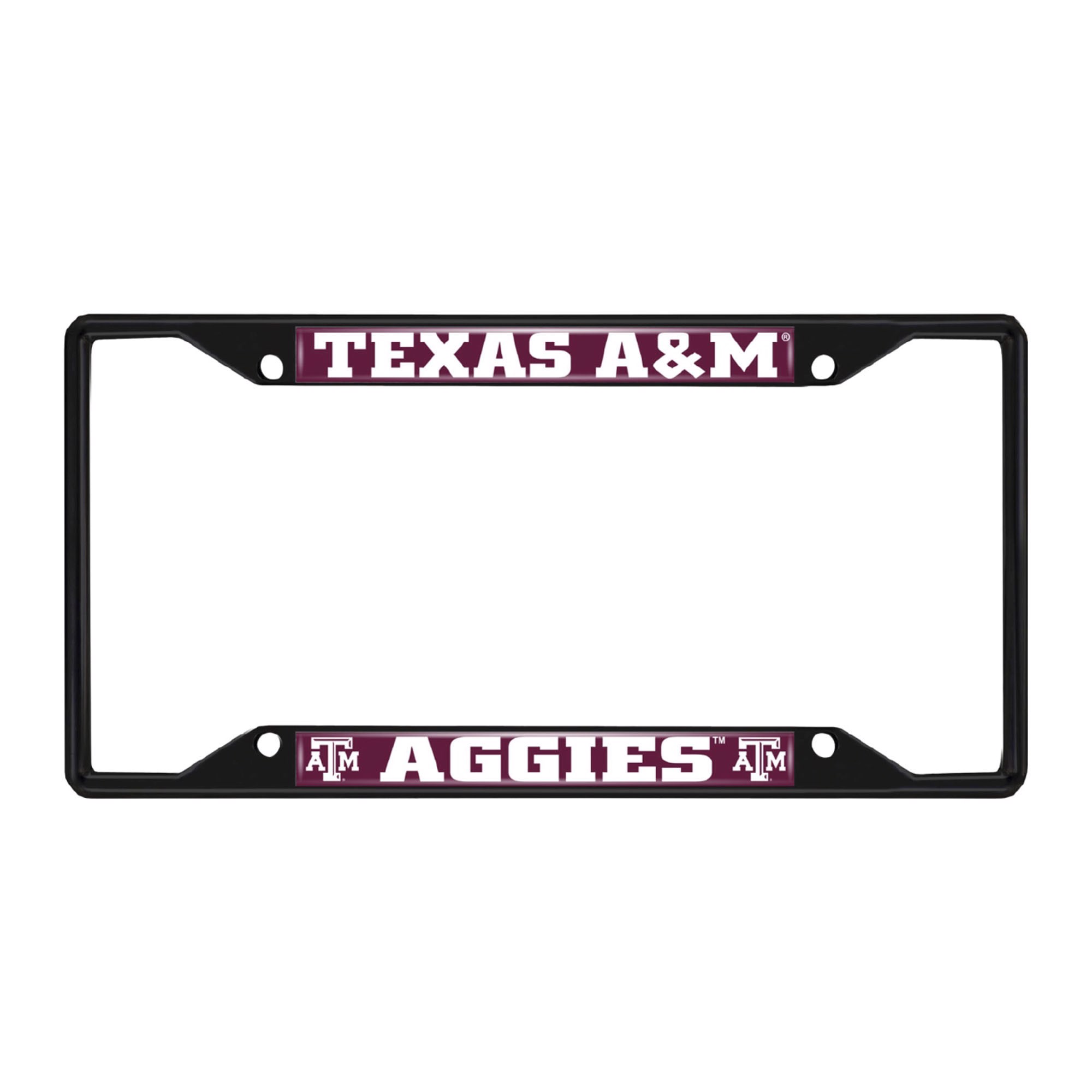 Fanmats | Texas A&M Aggies License Plate Frame - Black