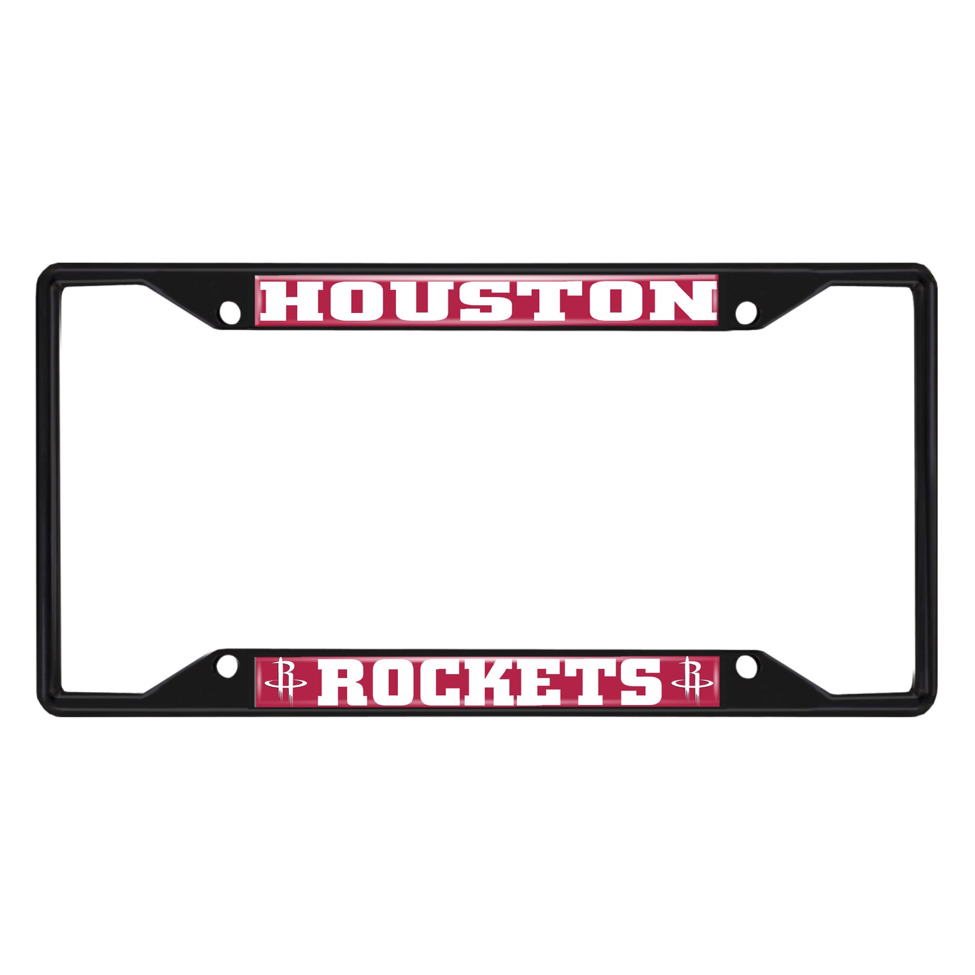 Fanmats | NBA - Houston Rockets License Plate Frame - Black