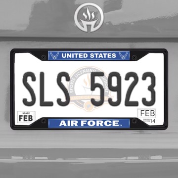 Picture of U.S. Air Force License Plate Frame - Black