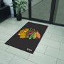 Picture of Chicago Blackhawks 3X5 High-Traffic Mat with Rubber Backing