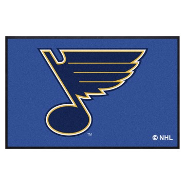St Louis Blues Aluminum Embossed Hockey Logo Emblem