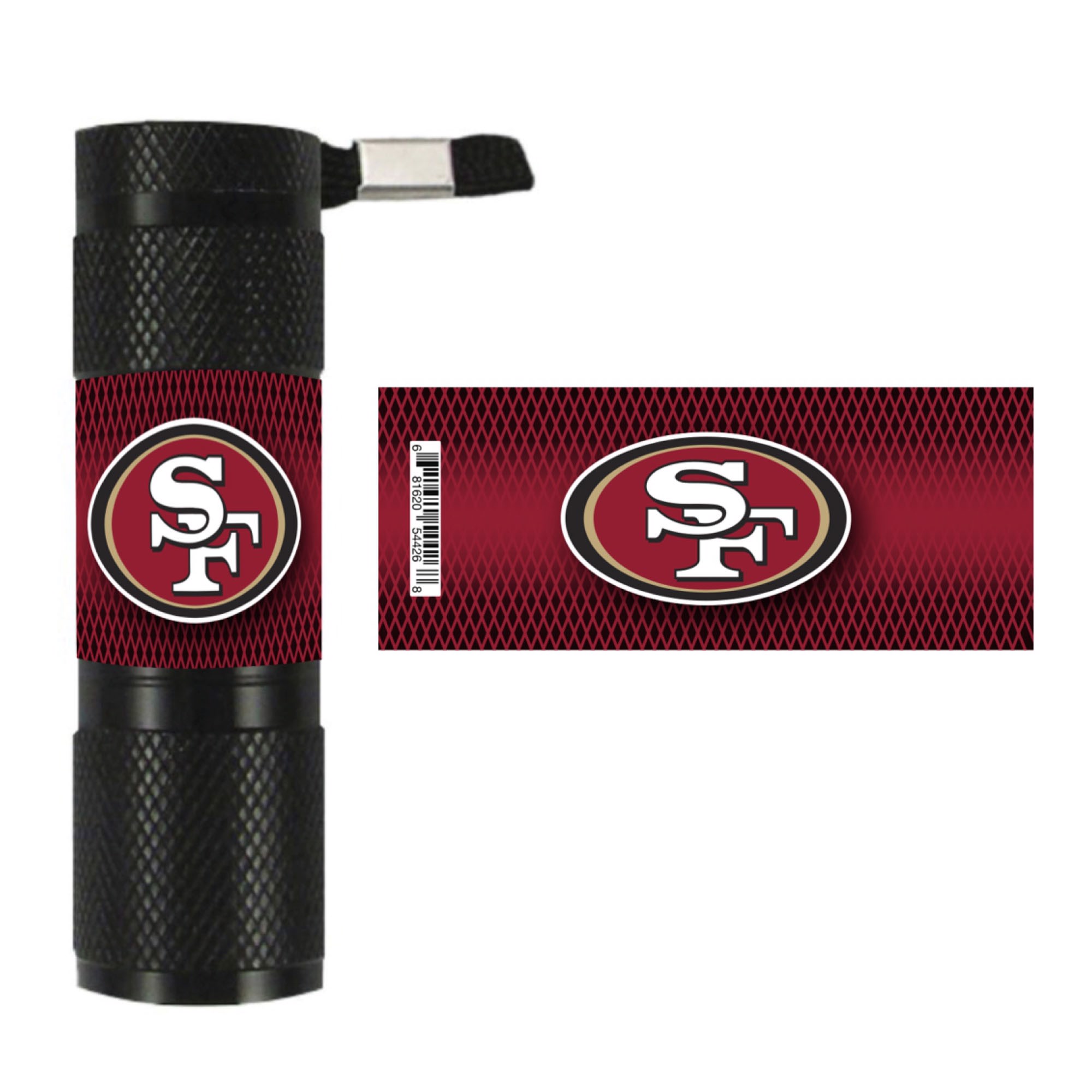 San Francisco 49ers LED Flashlight Adjustable Hat