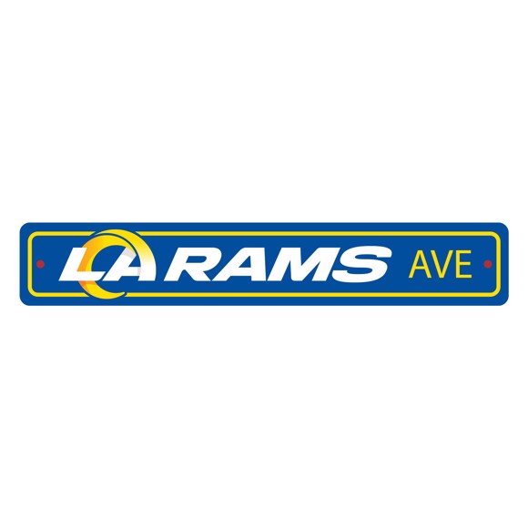 Los Angeles Rams Street Sign