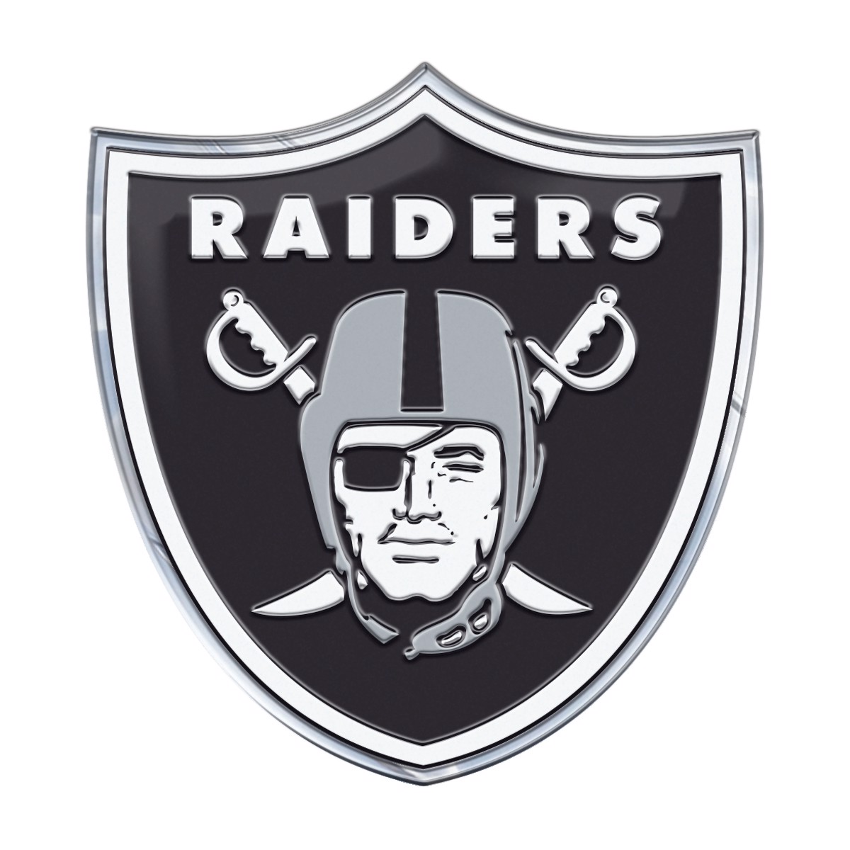 Fanmats | Las Vegas Raiders Embossed Color Emblem