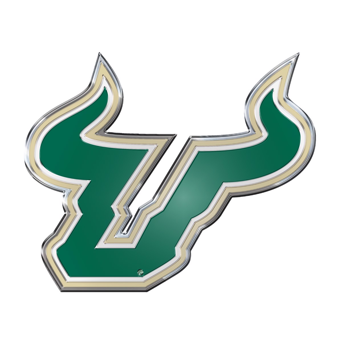 Fanmats | South Florida Bulls Embossed Color Emblem