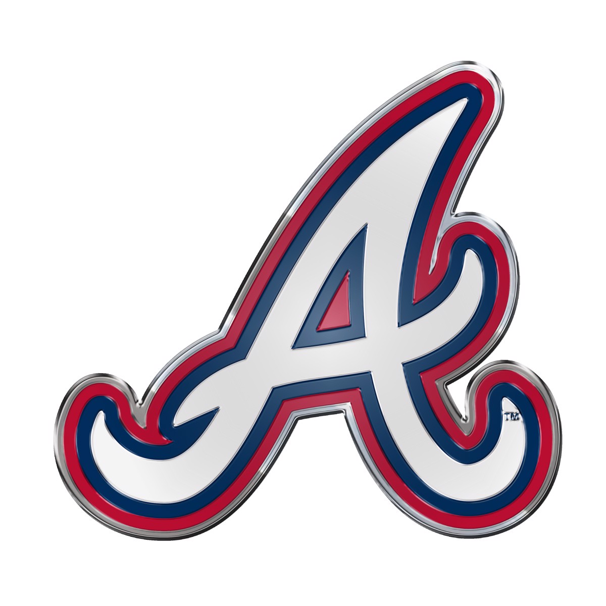 Fanmats | Atlanta Braves Embossed Color Emblem