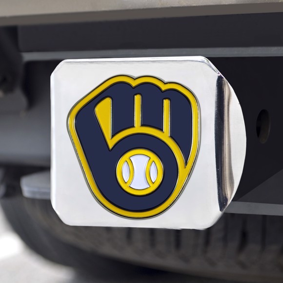 FANMATS Milwaukee Brewers MLB Color Emblem Metal Emblem at