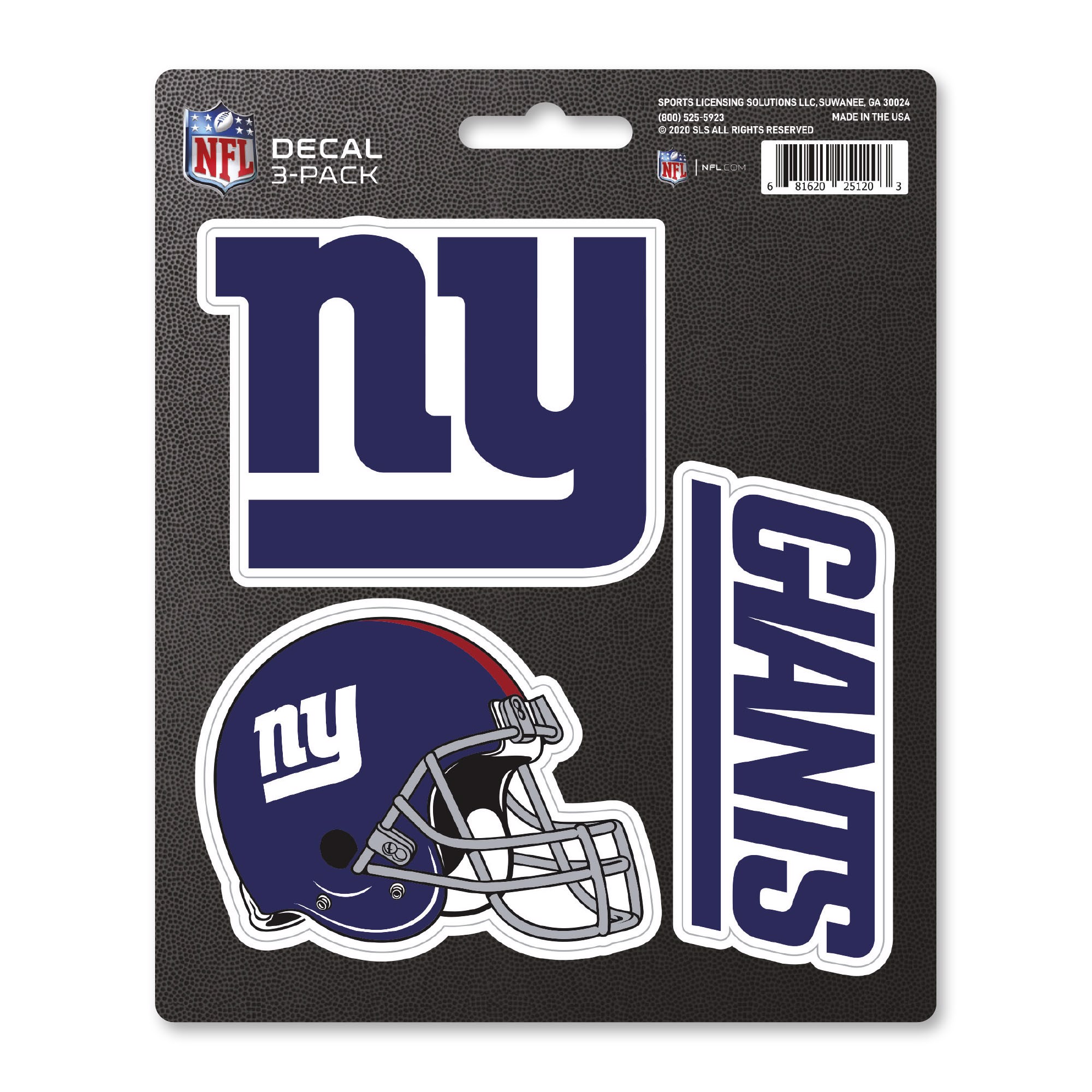 Fanmats | New York Giants Decal 3-pk