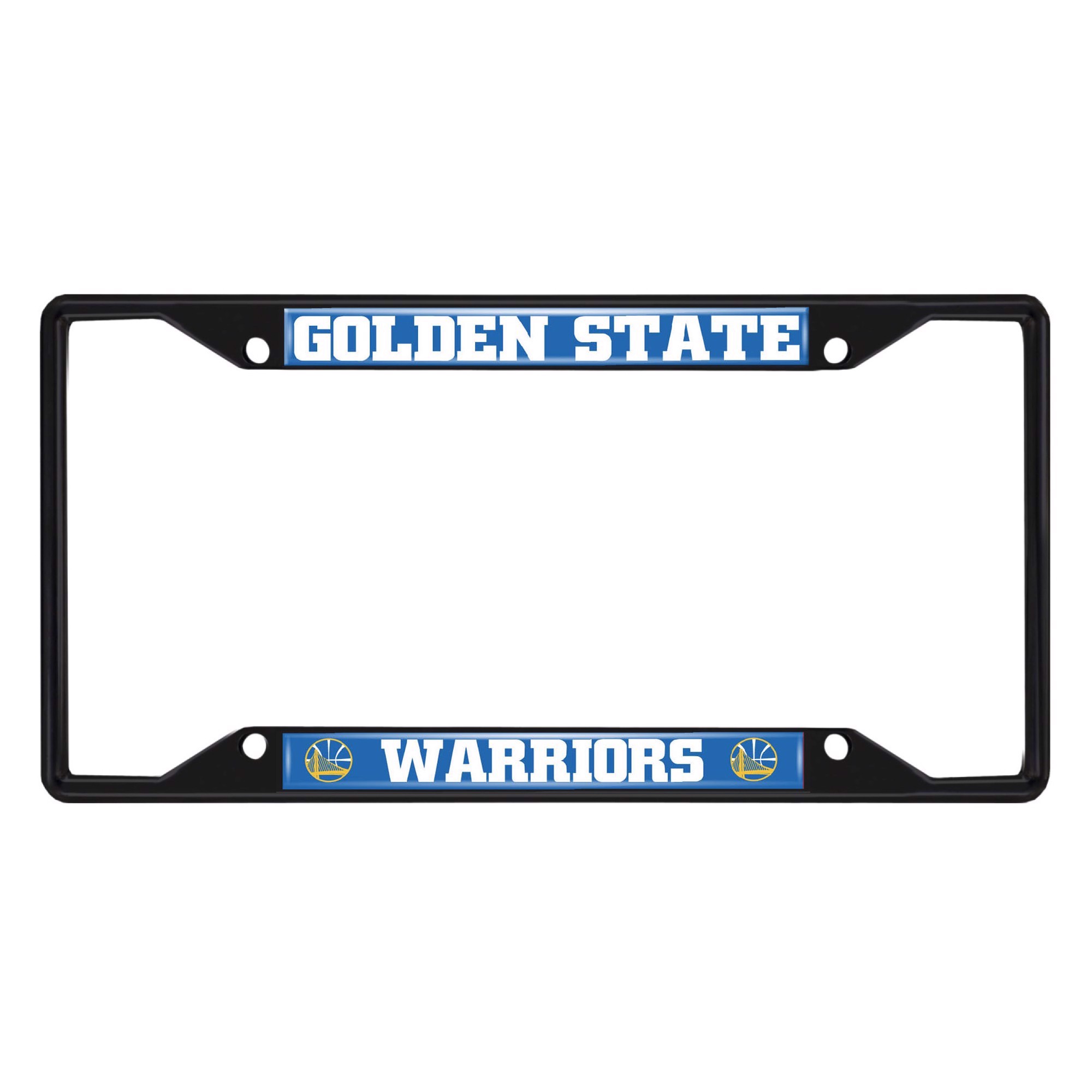 Fanmats | NBA - Golden State Warriors License Plate Frame - Black