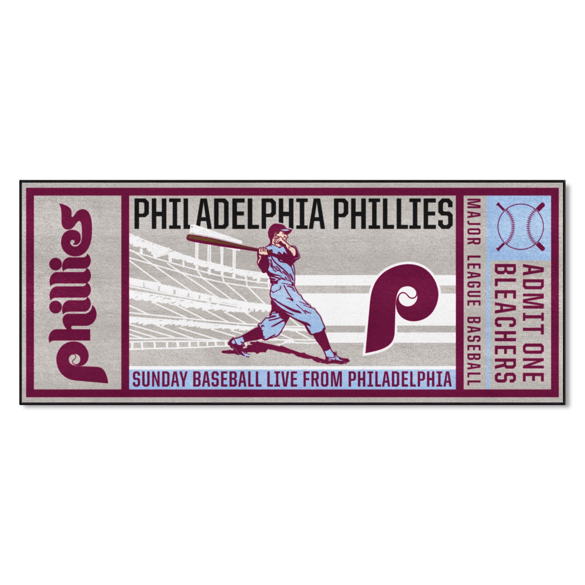 Philadelphia Sports Fan Recycled Vintage Pennsylvania License