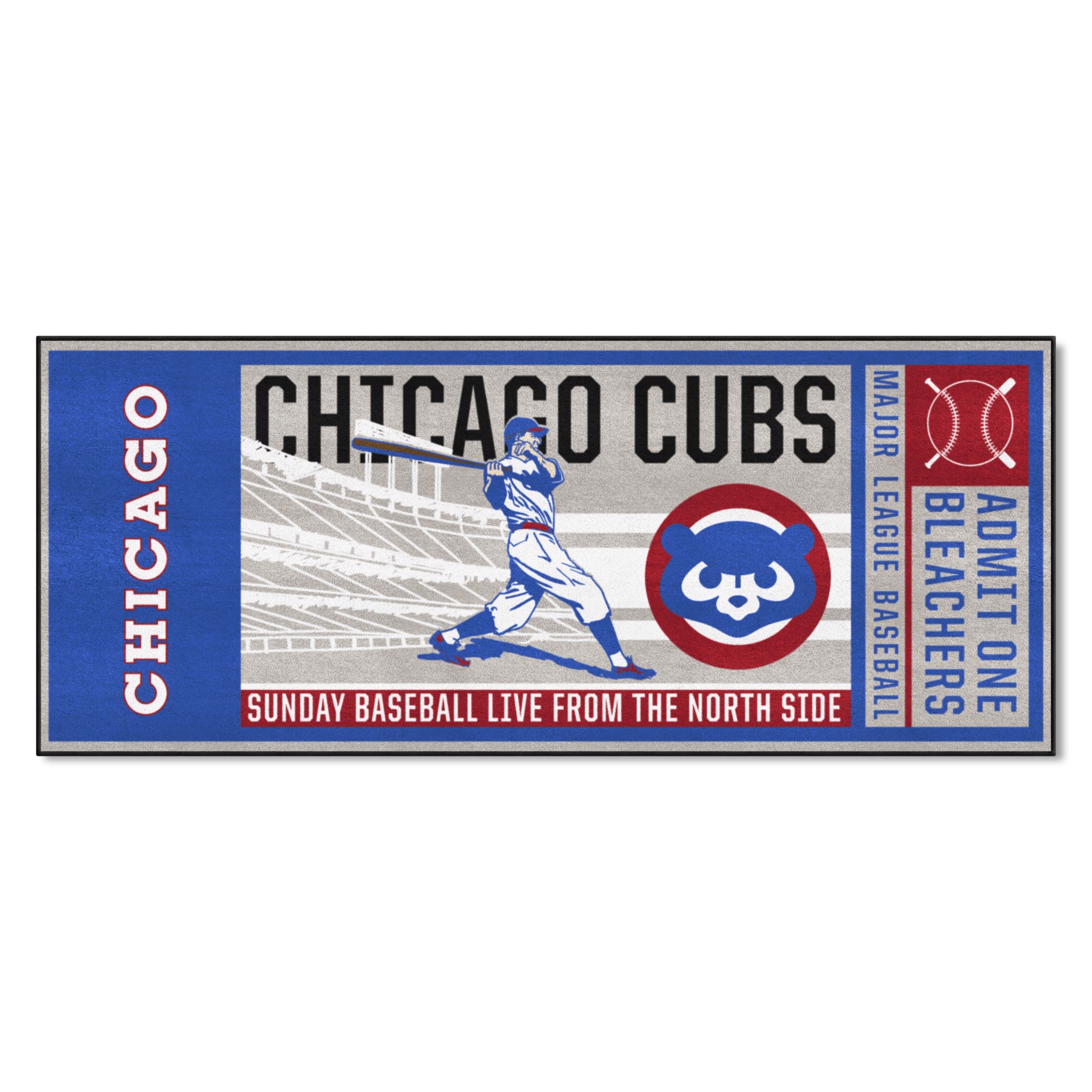 Chicago White Sox Baseball Mat - Retro Collection