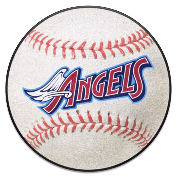 Fanmats Anaheim Angels Baseball Mat - Retro Collection