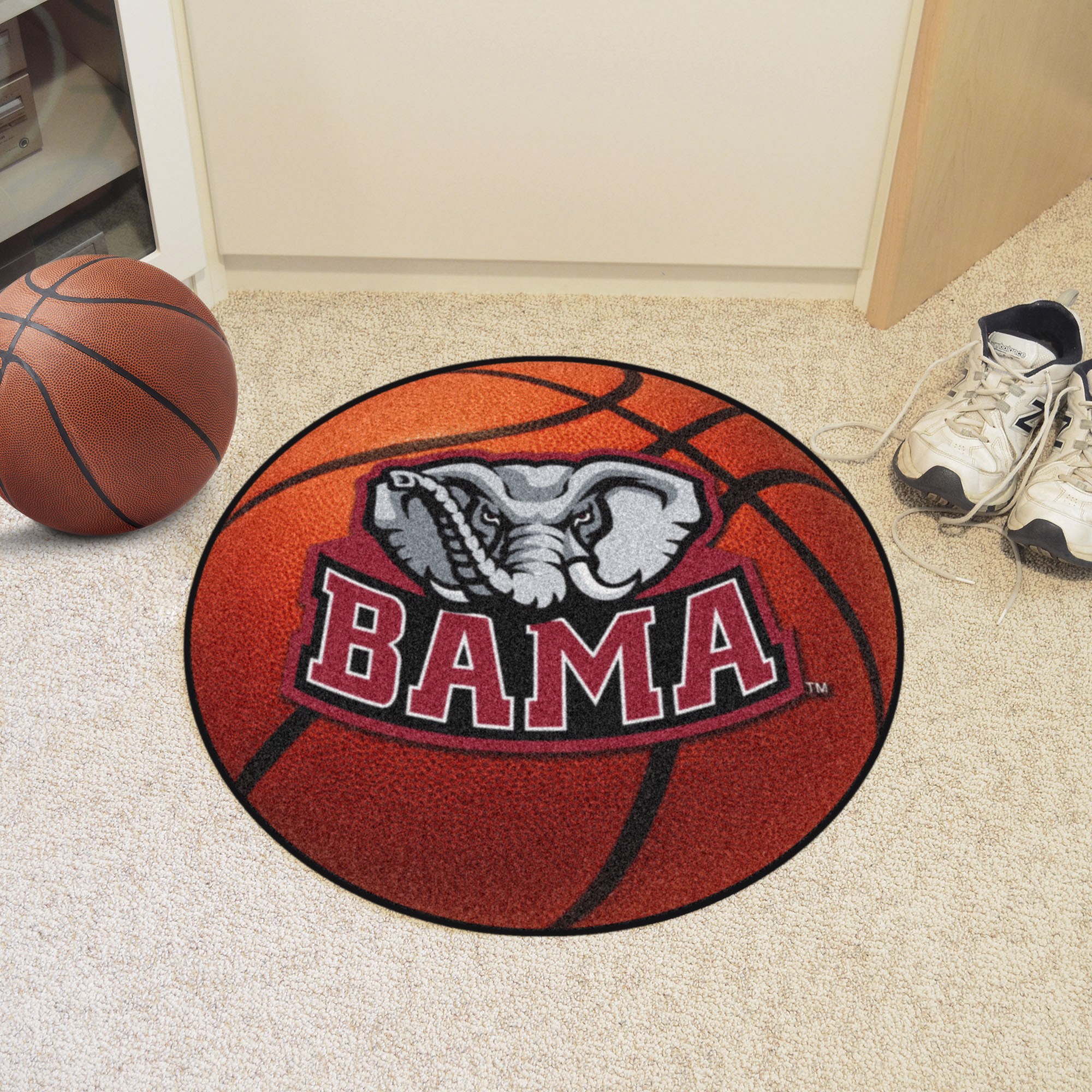 Fanmats | Alabama Crimson Tide Basketball Mat