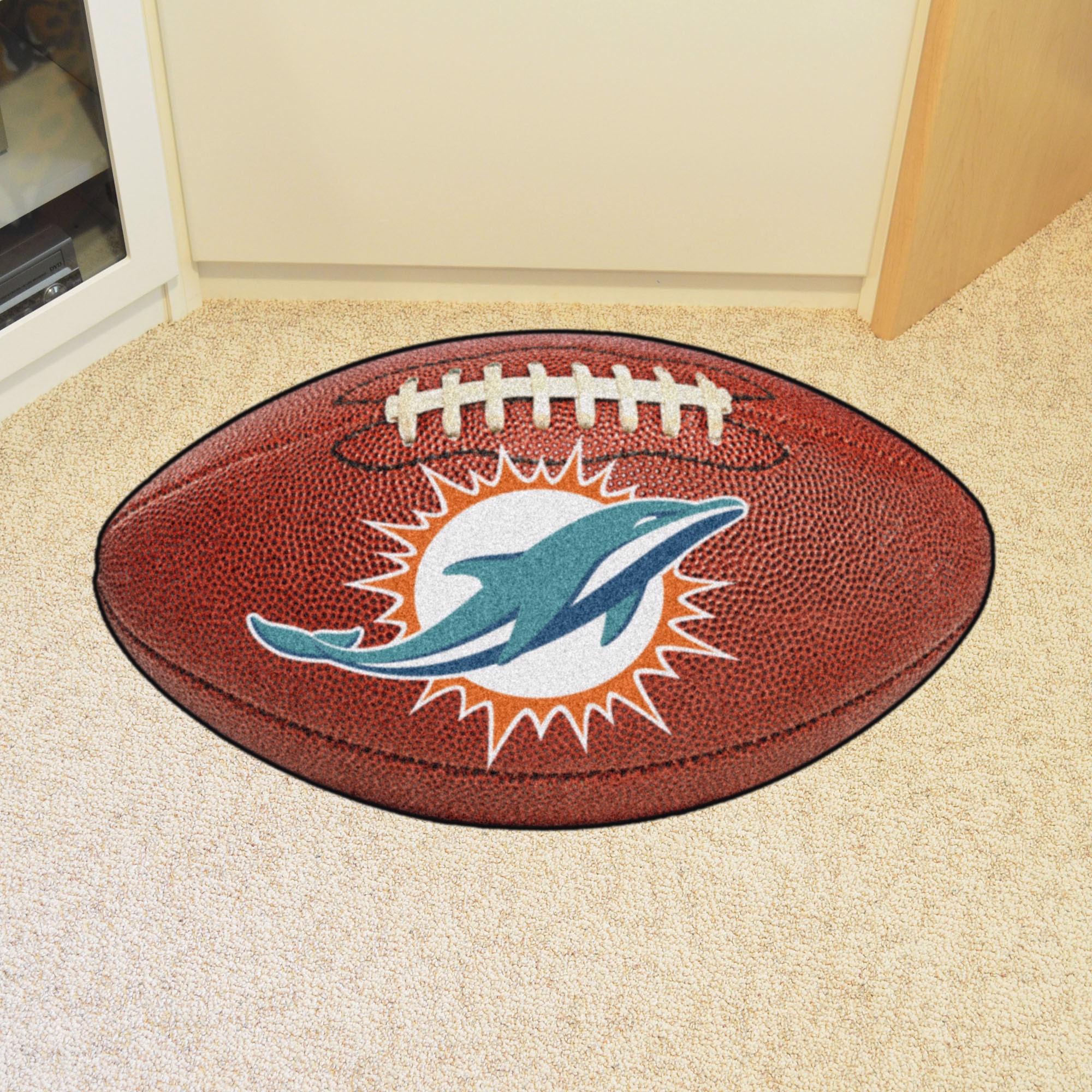 Fanmats | Miami Dolphins Football Mat