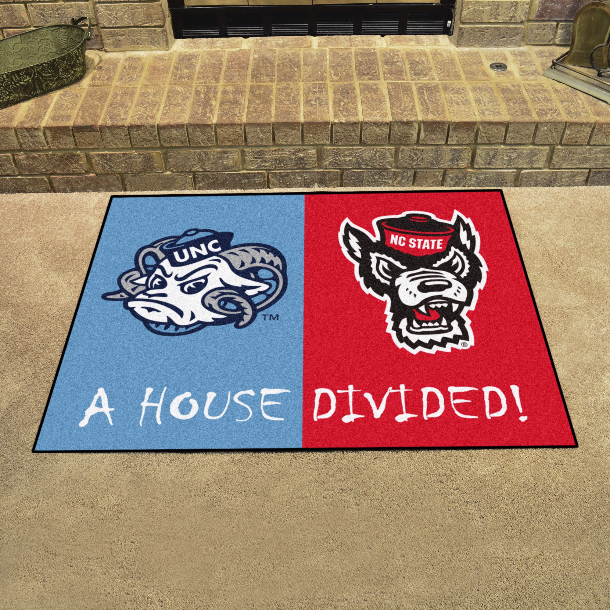 Fanmats House Divided North Carolina Nc State House Divided House