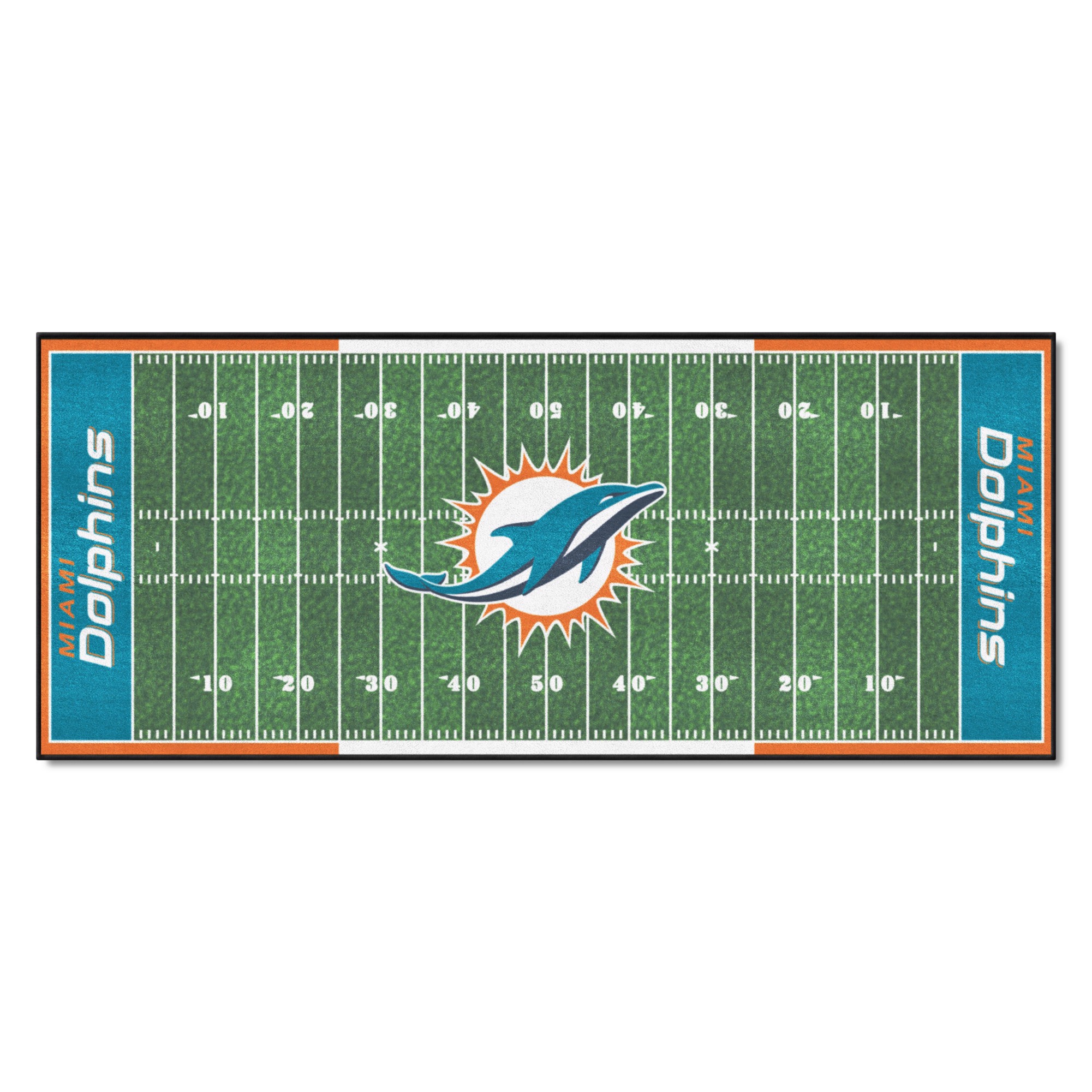 NFL Logo Turf Mats Miami Dolphins