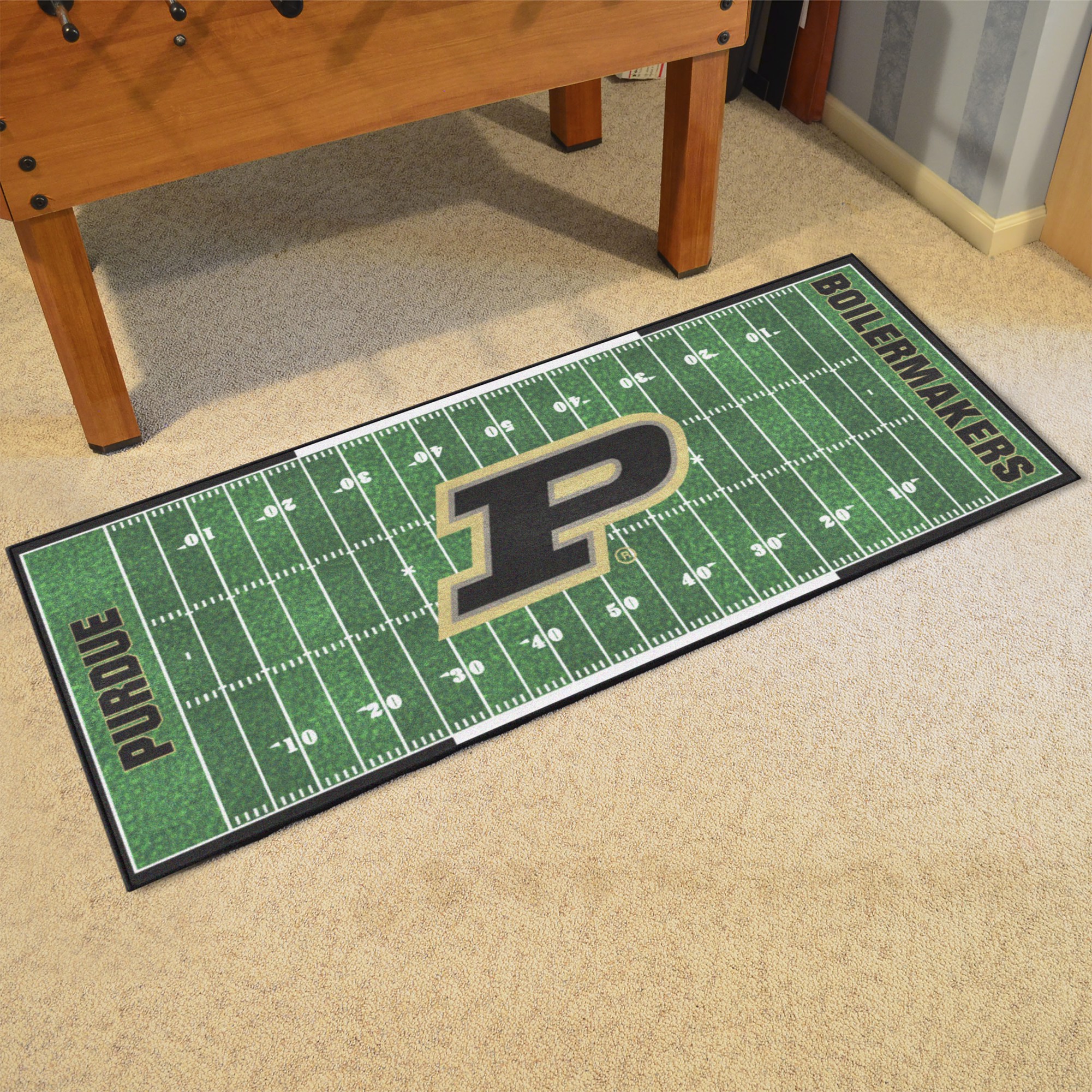 Purdue Boilermakers Football Field Runner Fanmats Sports Licensing