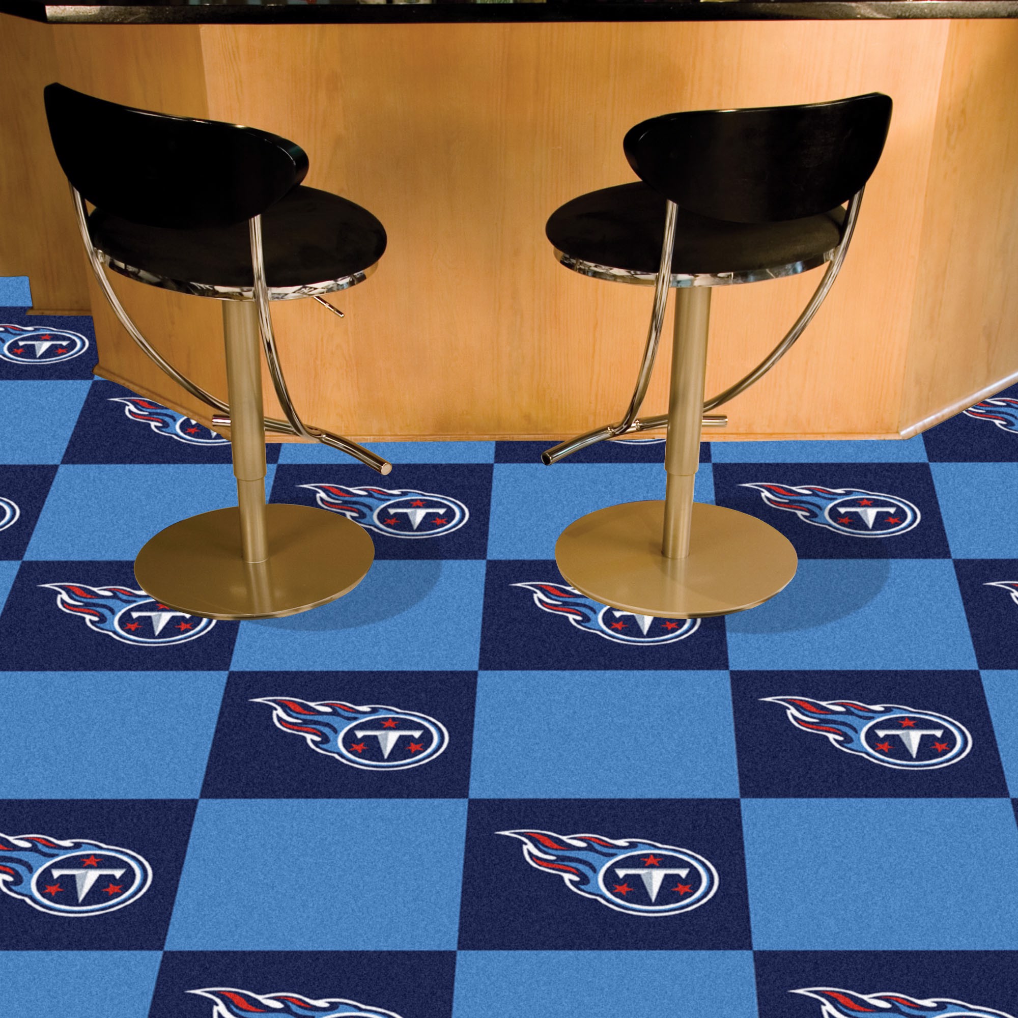 Fanmats | Tennessee Titans Team Carpet Tiles