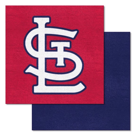 Louisville Cardinals Team Carpet Tiles - 45 Sq Ft.
